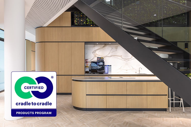 Our panels are cradle to cradle cerfitied